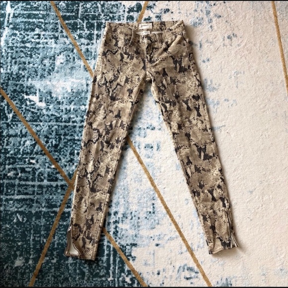 RALPH LAUREN SKINNY ANIMAL SNEAK PRINT JEANS - Picture 3 of 7